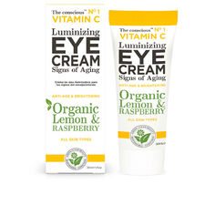 Контур вокруг глаз Vitamin c luminizing eye cream organic lemon &amp; raspberry The conscious, 30 мл