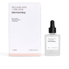 Увлажняющая сыворотка для ухода за лицом 2% ácido láctico + aloe vera sérum facial Dermocracy, 30 мл