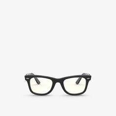 RB2140 Everglasses Wayfarer Clear Evolve солнцезащитные очки из ацетата в квадратной оправе Ray-Ban, черный