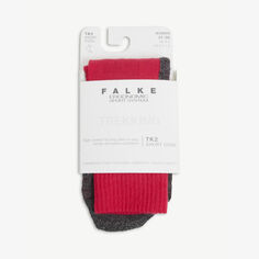 Короткие тканые носки TK2 Trek Cool Falke Ergonomic Sport System, розовый