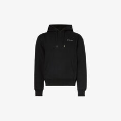 Толстовка Le Sweatshirt Brode из органического хлопка с фирменной вышивкой Jacquemus, черный