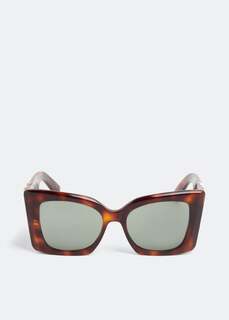 Солнцезащитные очки Saint Laurent SL M119, коричневый