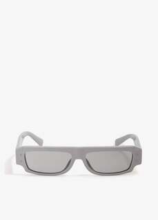 Солнцезащитные очки Dolce&amp;Gabbana Rectangular, белый