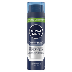 Nivea Men Protect &amp; Care увлажняющая пена для бритья для мужчин, 200 мл