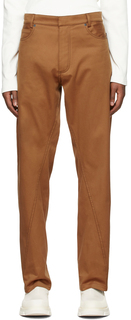 Светло-коричневые закрытые брюки Lexxus Bianca Saunders