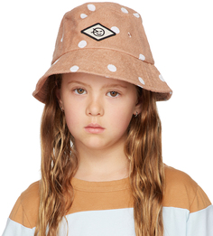 Детская бежевая шляпа-ведро в стиле диско Wynken