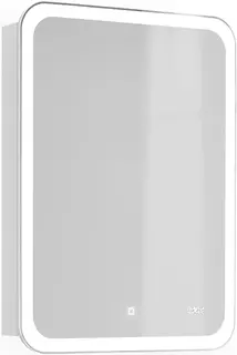 Зеркальный шкаф 60,2x80 см белый R Jorno Bosko Bos.03.60/W