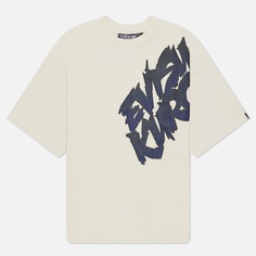 Мужская футболка Evisu Evisukuro With Gradient Print Logo, цвет белый, размер L