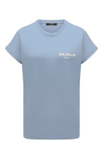 Хлопковая футболка Balmain