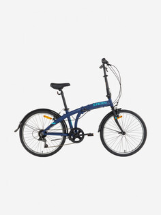 Велосипед складной Stern Compact 24" 2024, Синий