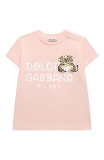 Хлопковая футболка Dolce & Gabbana