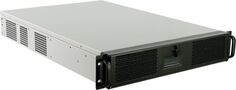Корпус серверный 2U Procase GE201L-B-0 черный, панель управления, без блока питания, глубина 650мм, MB 12"x13"