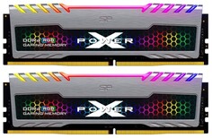 Модуль памяти DDR4 16GB (2*8GB) Silicon Power Xpower Turbine RGB SP016GXLZU360BDB 3600MHz CL18 1.35V