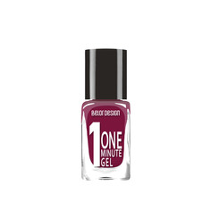 Лак для ногтей one minute gel тон 222 Belor Design