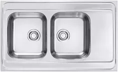 Кухонная мойка Alveus Classic Pro 80 SAT матовая сталь 1130472