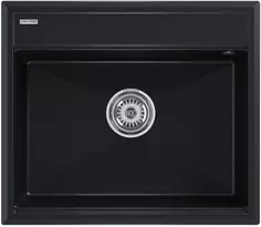 Кухонная мойка Paulmark Stepia черный металлик PM115951-BLM