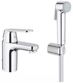 Смеситель для раковины с гигиеническим душем Grohe Eurosmart Cosmopolitan 23125000