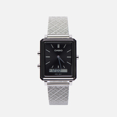 Наручные часы CASIO Collection MTP-B205M-1E, цвет серебряный