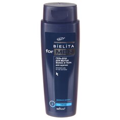 Гель для душа BiElita, For men, для мужчин, 400 мл