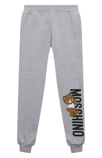 Хлопковые джоггеры Moschino