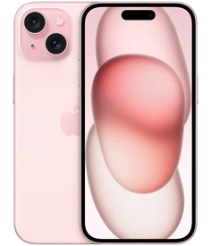 Смартфон Apple iPhone 15 dual-SIM 256 ГБ, розовый