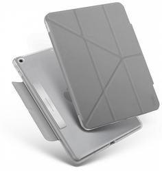 Uniq Чехол Camden для iPad 10.2, серый