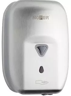 Диспенсер для мыла сенсорный матовый хром Nofer Automatics 03023.S