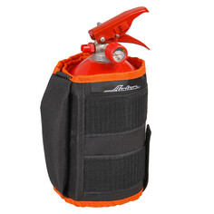Кронштейны для огнетушителей чехол-фиксатор для огнетушителя ОП1-ОП5 полиэстер черный, оранжевый Airline