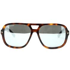 0003 LNGR 05L Гавана 2 Солнцезащитные очки Dsquared2, коричневый