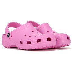 Детские классические сабо Little/Big Kid Crocs, цвет taffy pink