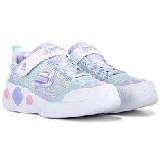 Детские кроссовки с подсветкой Princess Wishes Little/Big Kid Skechers, мультиколор