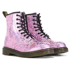 Детские армейские ботинки 1460 Big Kid Dr. Martens, розовый