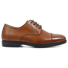 Детские оксфорды Revel Jr с капюшоном Little/Big Kid Florsheim, цвет cognac leather