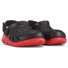 Детские сабо Duet Little/Big Kid Crocs, черный