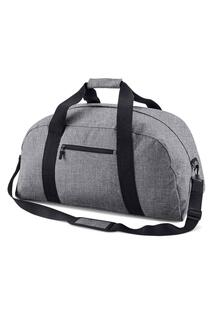 Классическая дорожная сумка/спортивная сумка Bagbase, серый
