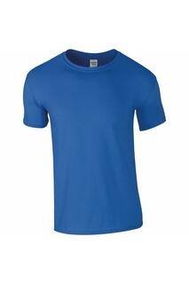 Мягкая футболка с короткими рукавами Gildan, синий