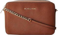 Большая сумка через плечо Jet Set Travel East/West MICHAEL Michael Kors, цвет Luggage