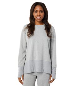 Пуловер THRIVE SOCIETE, Rib Crew Slit Sweatshirt