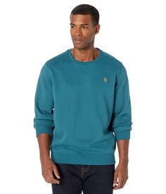 Пуловер U.S. POLO ASSN., Long Sleeve Popover Crew Neck Fleece Sweatshirt