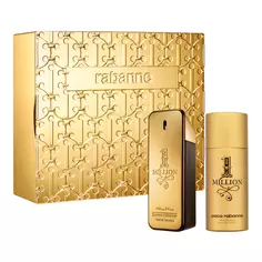 Мужская туалетная вода One Million Estuche Paco Rabanne, EDT 100 ml + Desodorante 150 ml