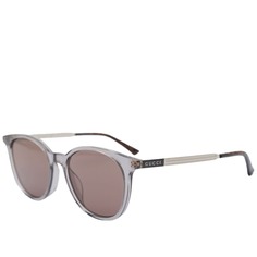 Солнцезащитные очки Gucci Round-Frame Acetate And Metal Sunglasses