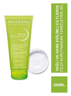 Bioderma Sebium Foaming Gel Active 200 мл Очищающий гель для лица