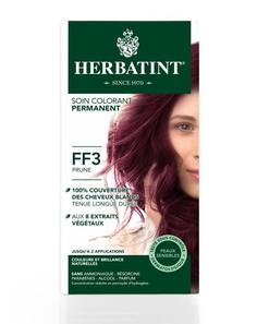 Стойкая краска для волос Herbatint Herbal FF3 сливовая краска