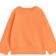 Свитшот Arket Cotton Unisex, оранжевый