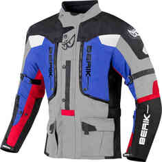 Водонепроницаемая мотоциклетная текстильная куртка Dakota 3в1 Berik, черный/серый/синий/красный