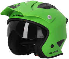 Солидный реактивный шлем Aria 2023 Acerbis, зеленый
