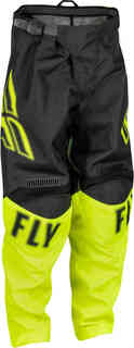 Молодежные брюки для мотокросса Fly Racing F-16 FLY Racing, черный/неоновый