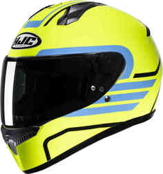 C10 Лито Шлем HJC, желтый/синий