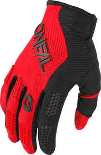 Детские перчатки для мотокросса Element Racewear Oneal, черный красный O'neal