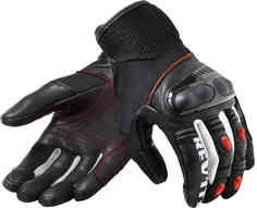 Метрические мотоциклетные перчатки Revit, черный красный